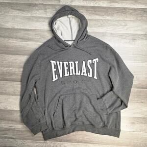 Everlast sport gray hoodie pullover